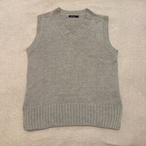 Women's Sleeveless Sweater Vest V Neck Knitted Pullover
